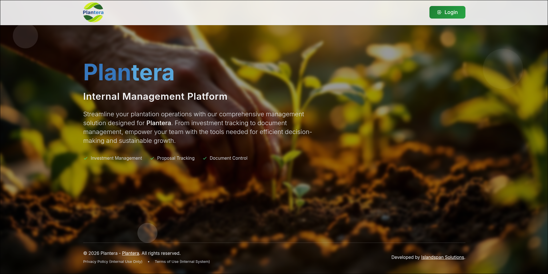 Plantera Project