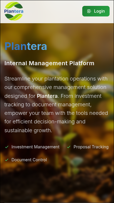 Plantera Project
